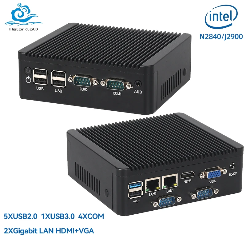 Промышленный мини-пк helorpc n2840/j2900