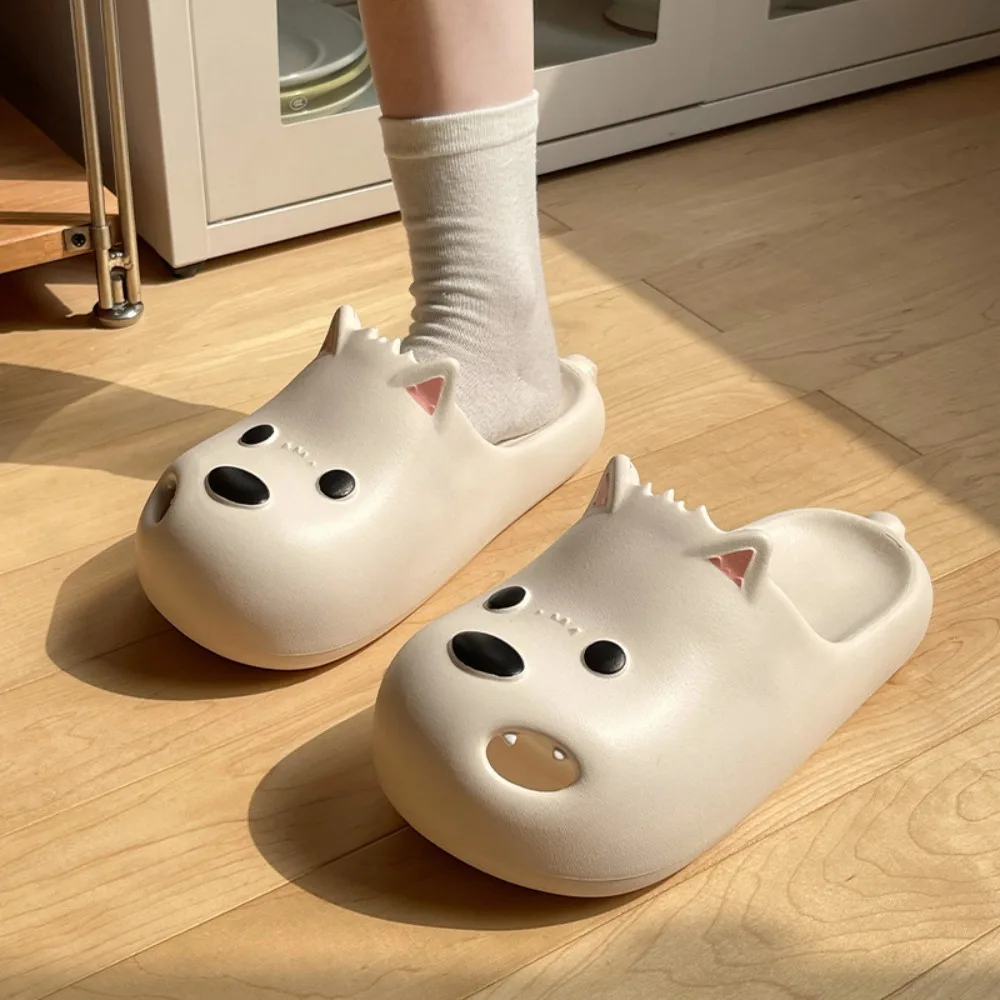 Креативные тапочки «вест-хайленд-уайт-терьер» с мягкой подошвой - Фотография_3