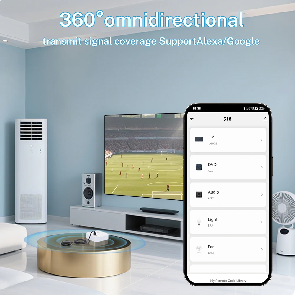 Tuya smart wifi ик-пульт дистанционного - Фотография_3