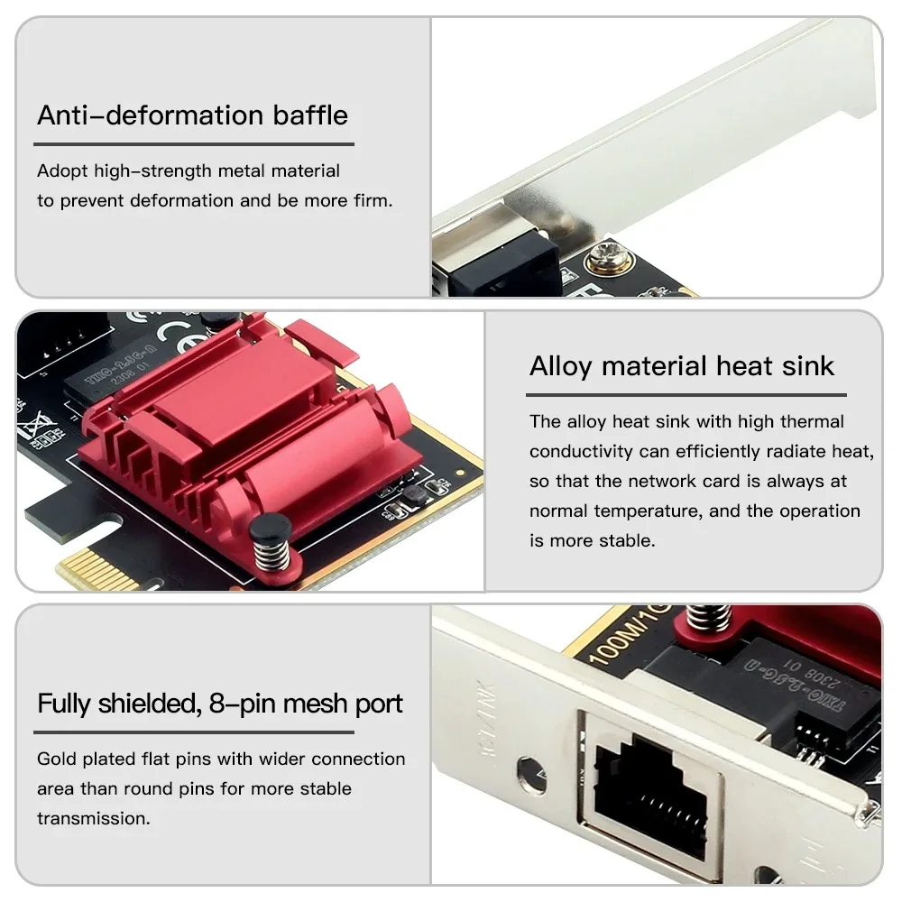 Сетевая карта 2.5g pci-e к rj45 - Фотография_6