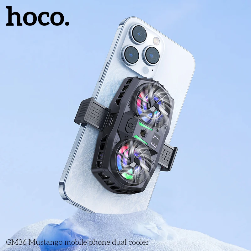 Hoco gm36 двойной вентилятор для - Фотография_5