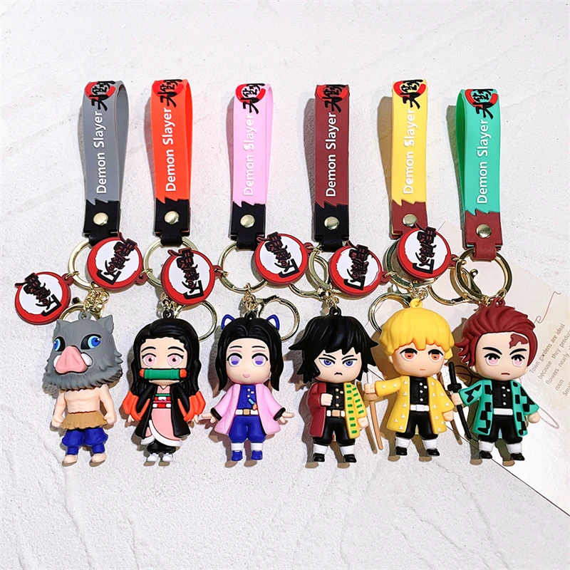 Новый брелок demon slayer kimetsu no yaiba blade of ghost - Фотография_3
