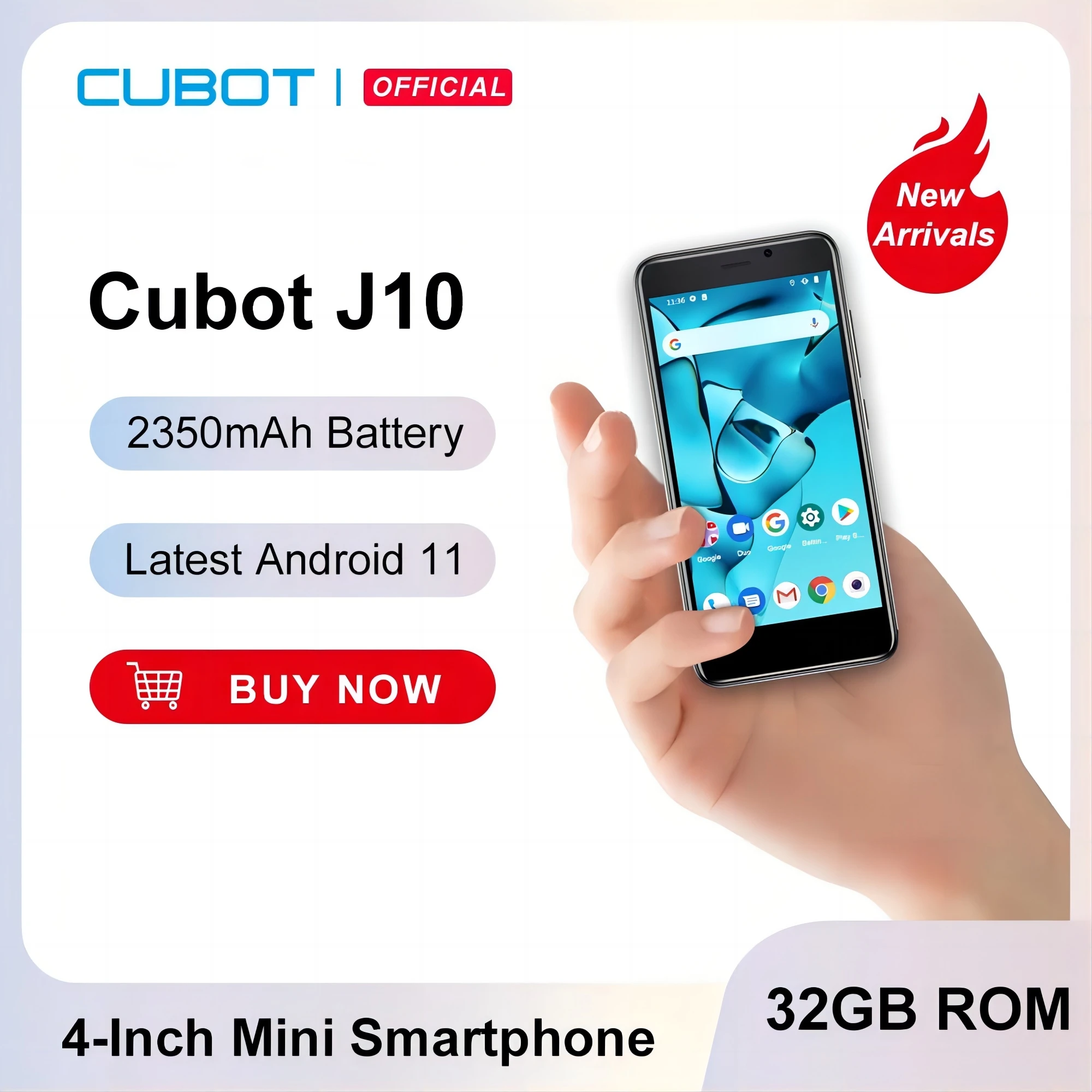 Cubot j10, смартфон на андроид 11