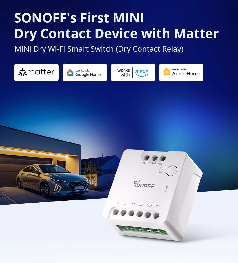 Sonoff mini-d wi-fi smart switch - Фотография_2