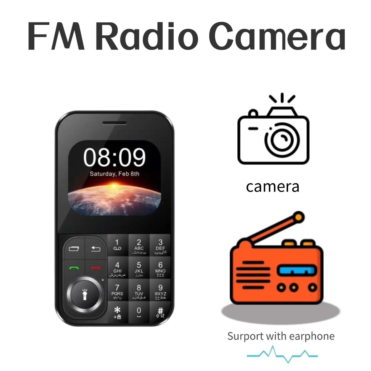 Uniwa mini 2 2g супер мини-мобильный - Фотография_2