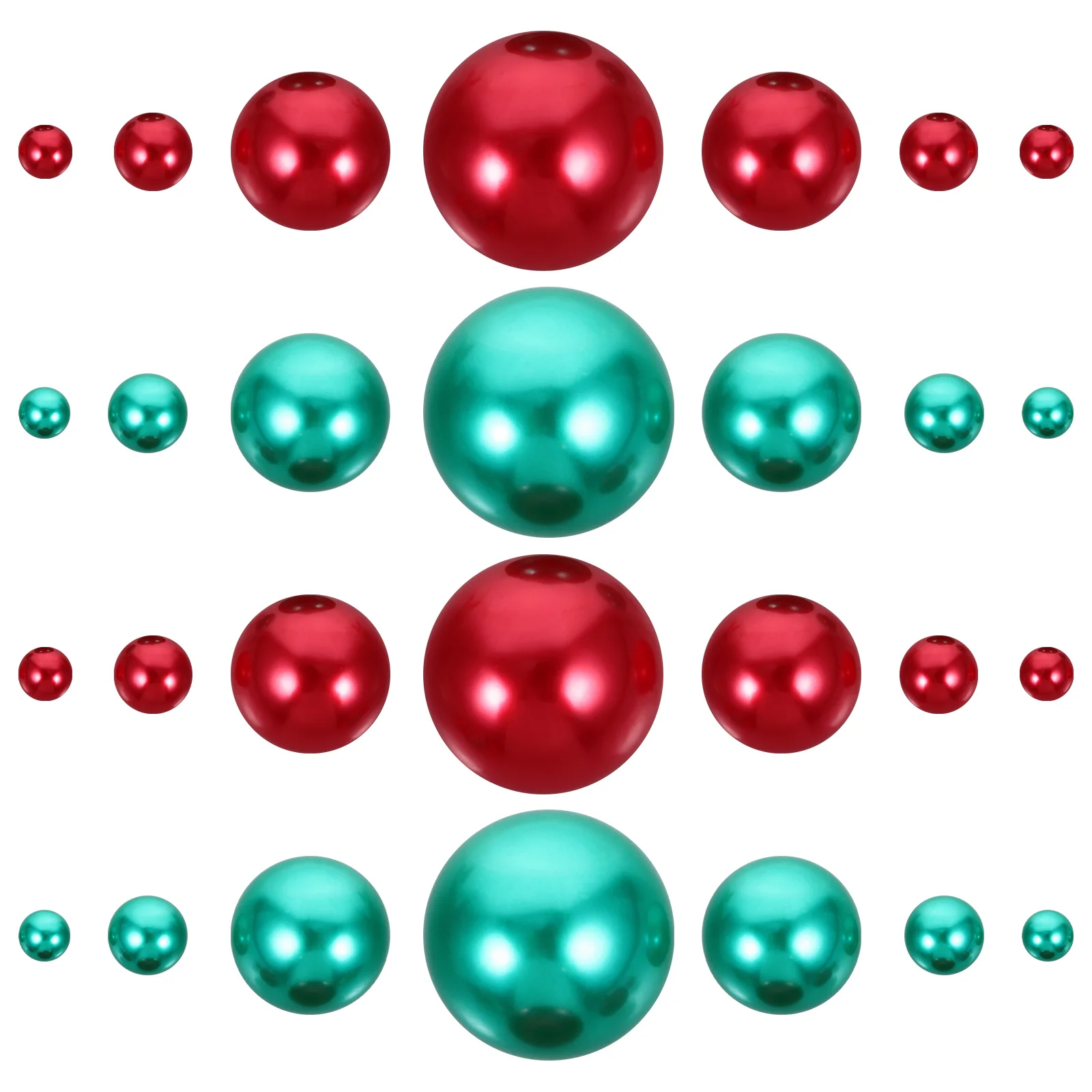 Ваза, плавающие жемчужные бусины - Фотография_4