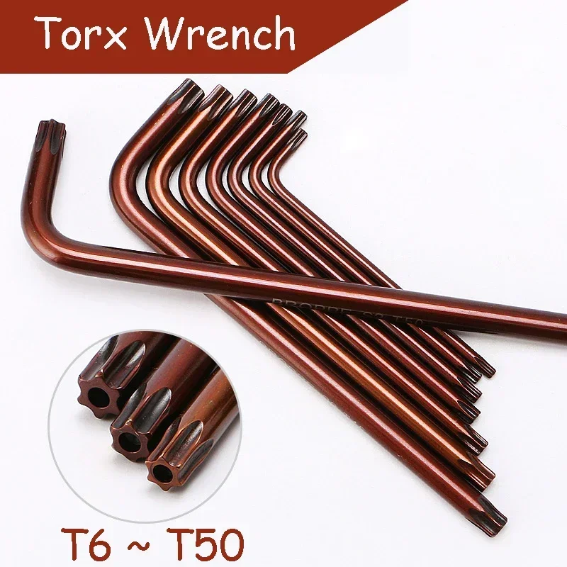 Двойная викрутка torx типа l с защитой от несанкционированного доступа