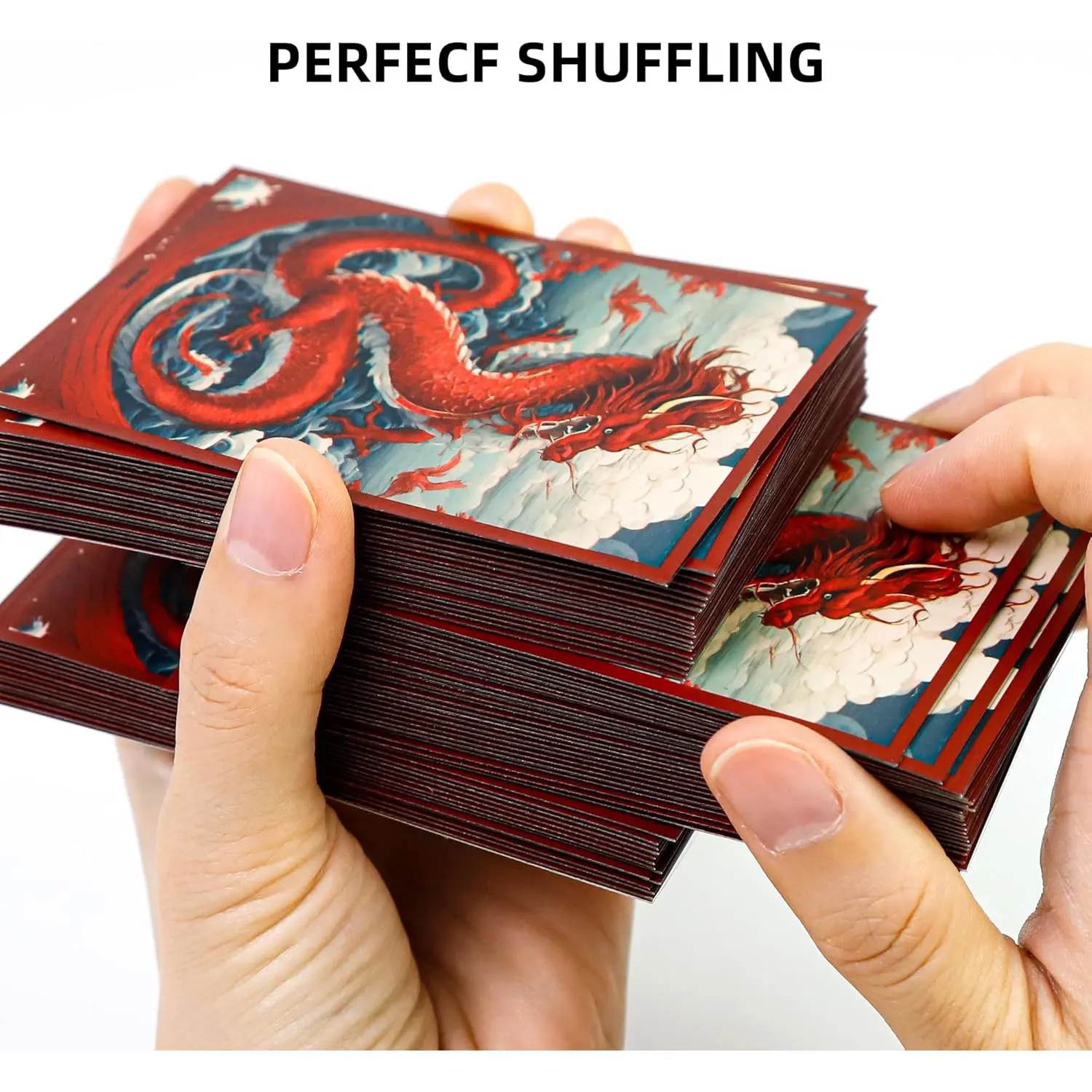 Защитные рукава с красочным принтом дракона - Фотография_3