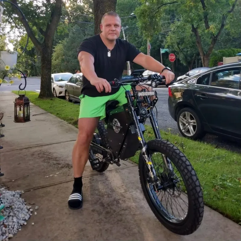 2022 высококачественный заводской электровелосипед 72 в с педалями - Фотография_2