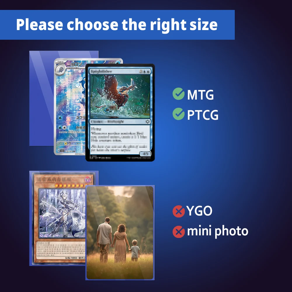 66 × 91 мм матовые рукава для карт - Фотография_4