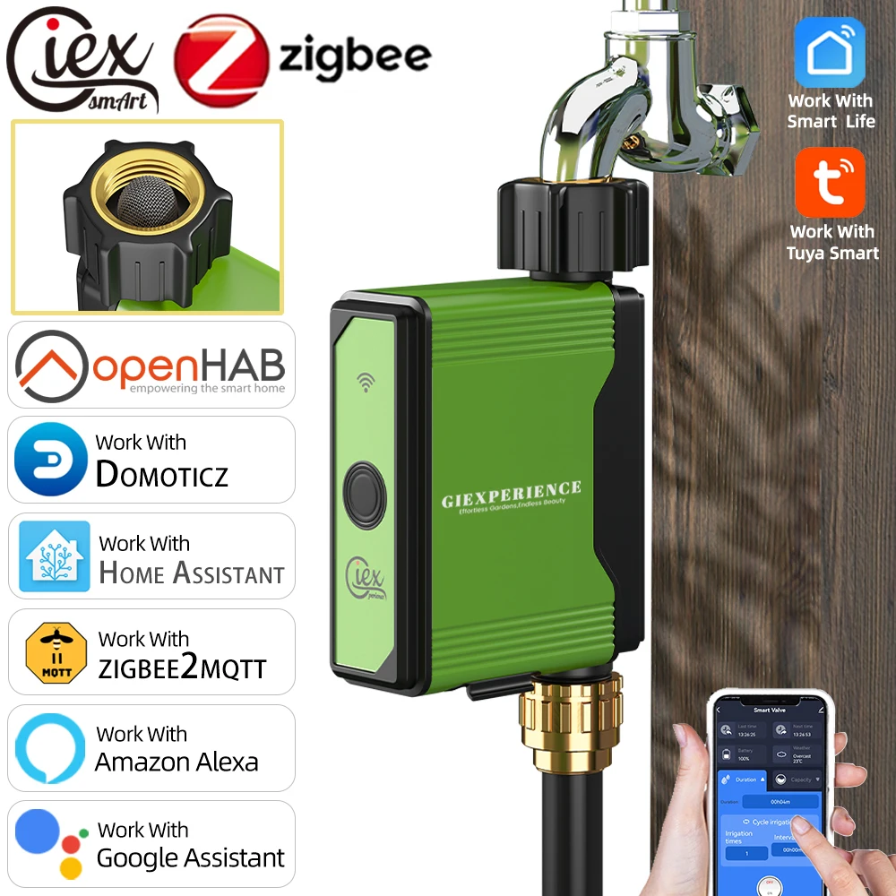 Wifi и zigbee таймер полива для сада