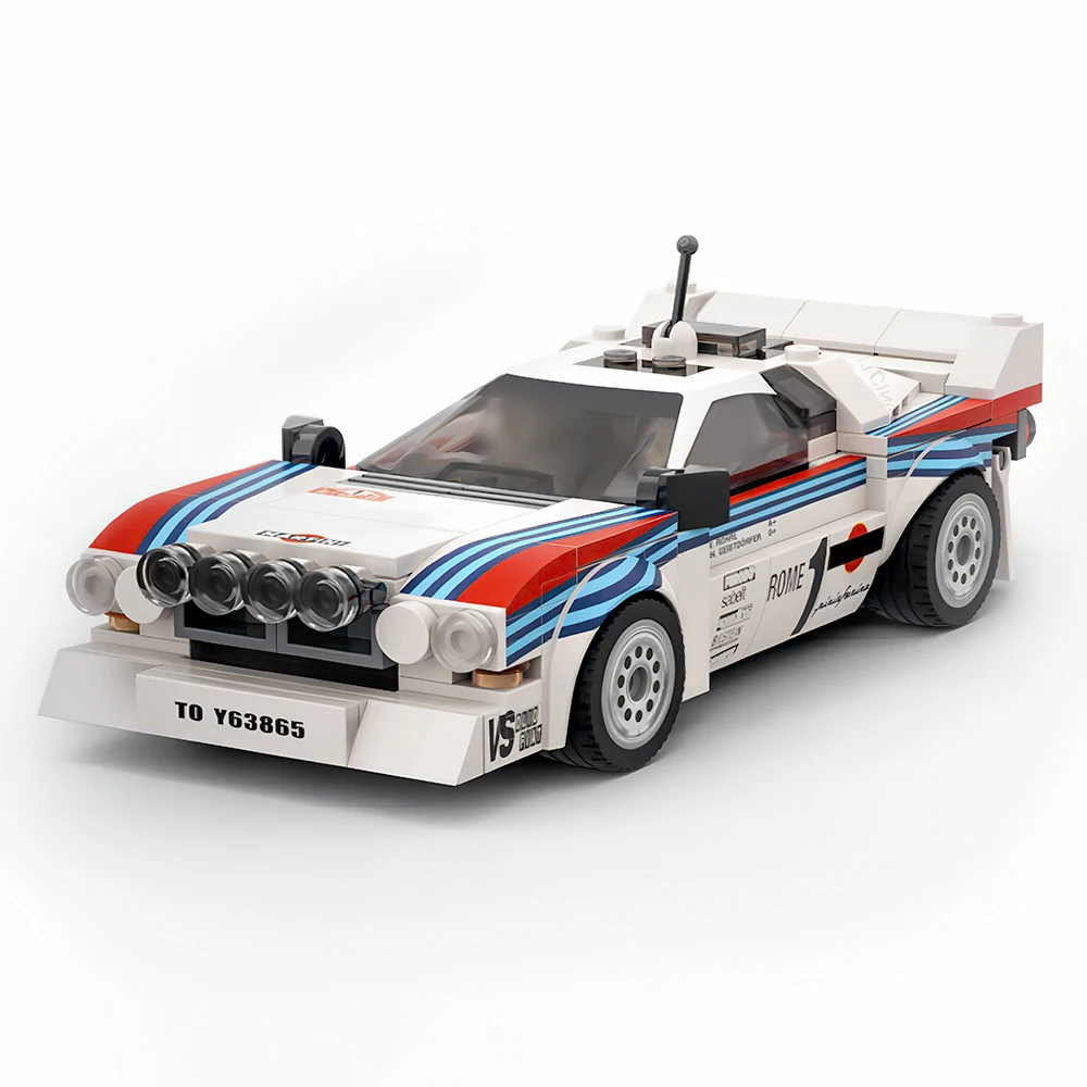 Строительные блоки moc lancia rally