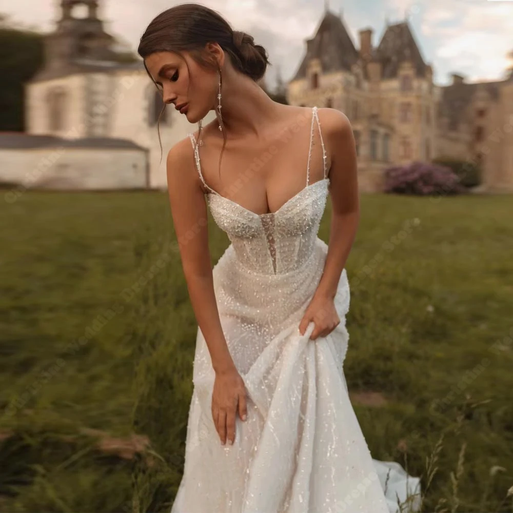 Роскошные блестящие свадебные платья - Фотография_3