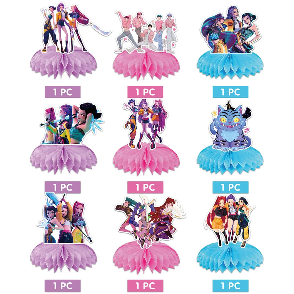 Украшения для вечеринки «охотник на ведьмы» на демонов — 9 шт - Фотография_4