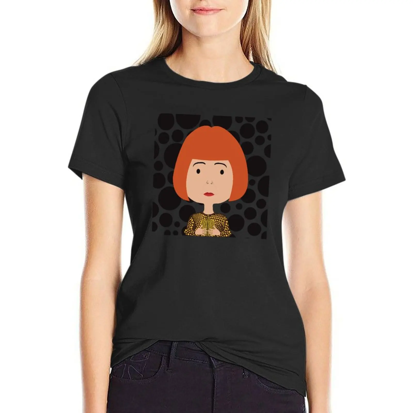 Yayoi kusama хэллоуин футболка