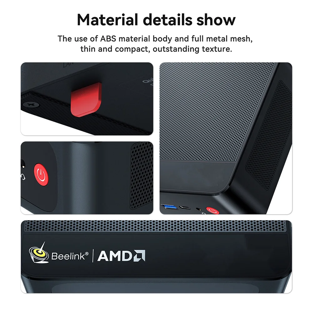 Beelink ser5 max ddr5 мини-пк amd - Фотография_4