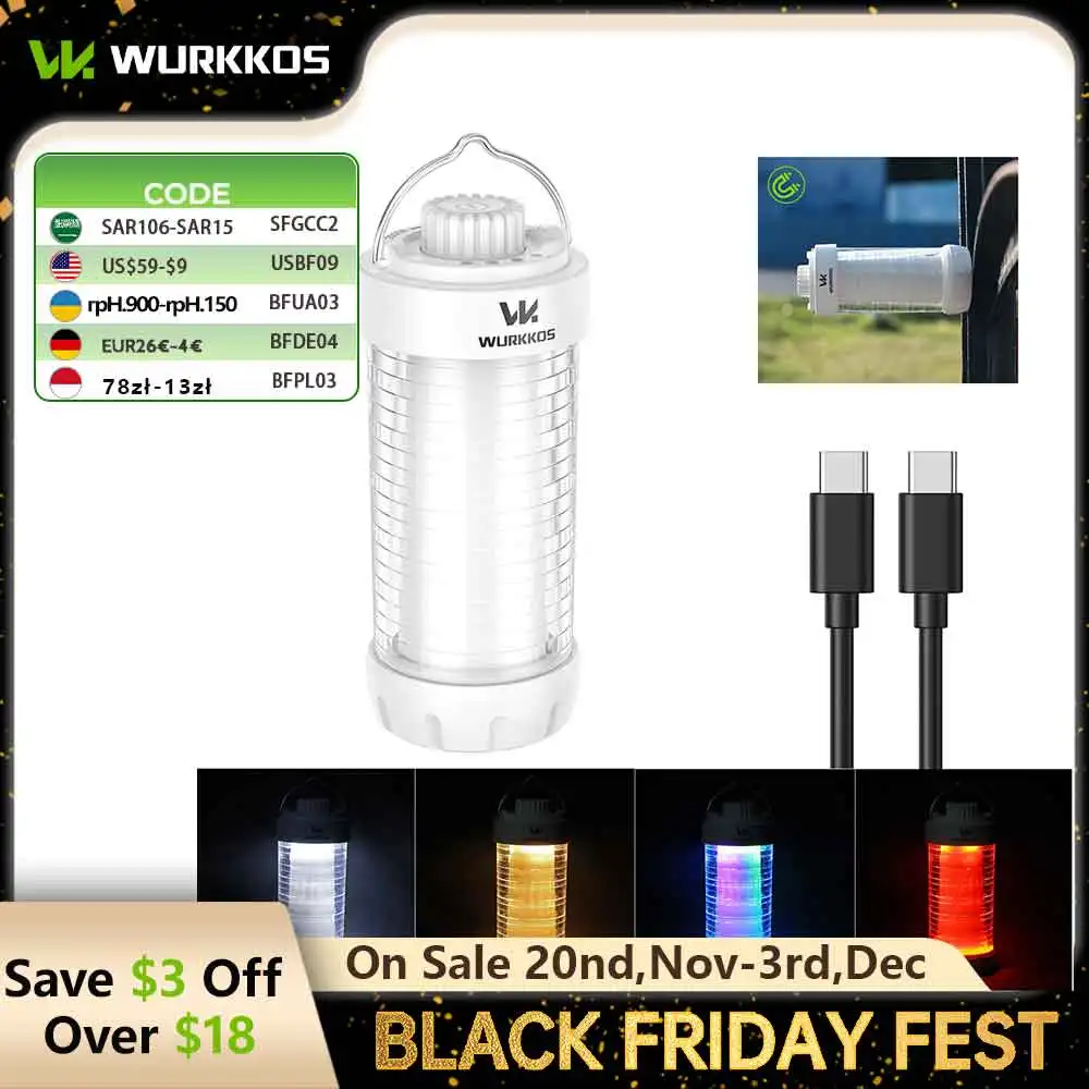 Wurkkos cl01 edc work light power