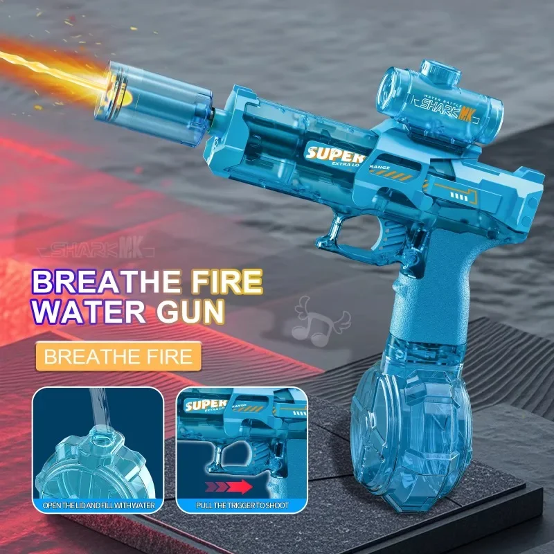 Светодиодный электрический водяной пистолет blaster toys - Фотография_2