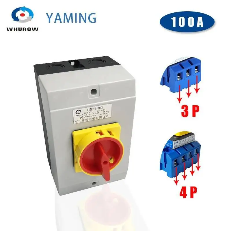 Ymd11-100d изолирующий переключатель