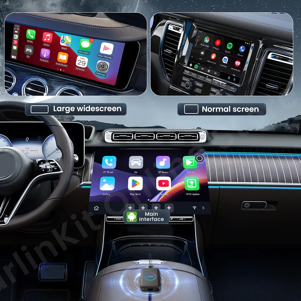 Carlinkit android tv box lite carplay - Фотография_4