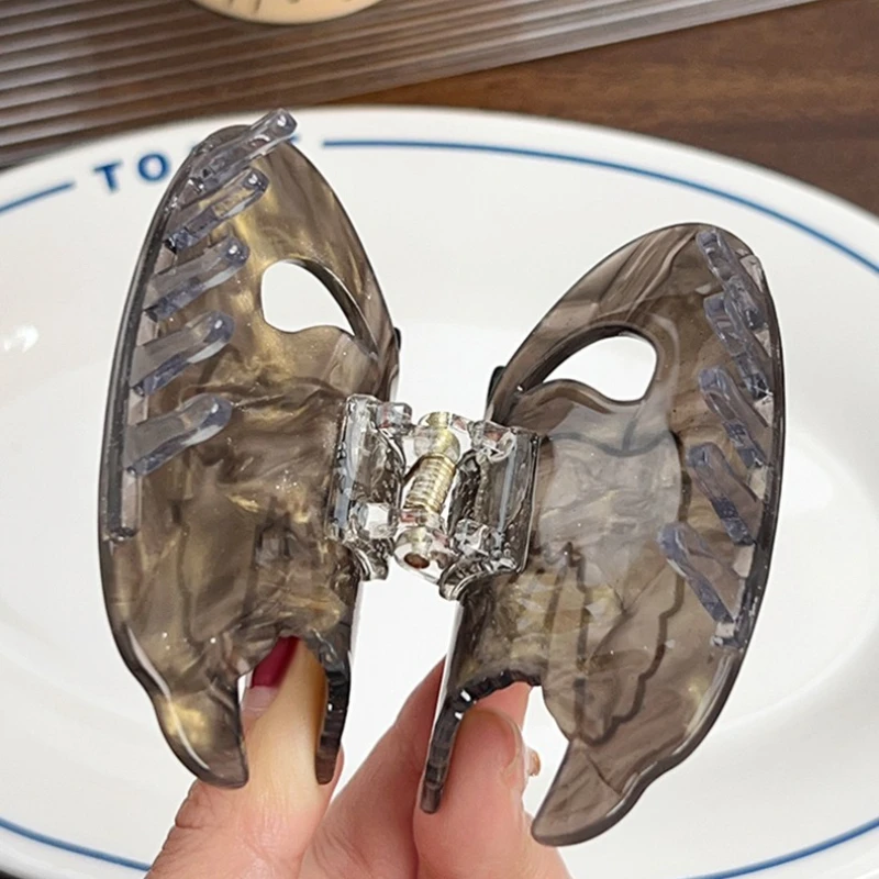 Duoshang милые элегантные цветные заколки для волос в форме лебедя - Фотография_6