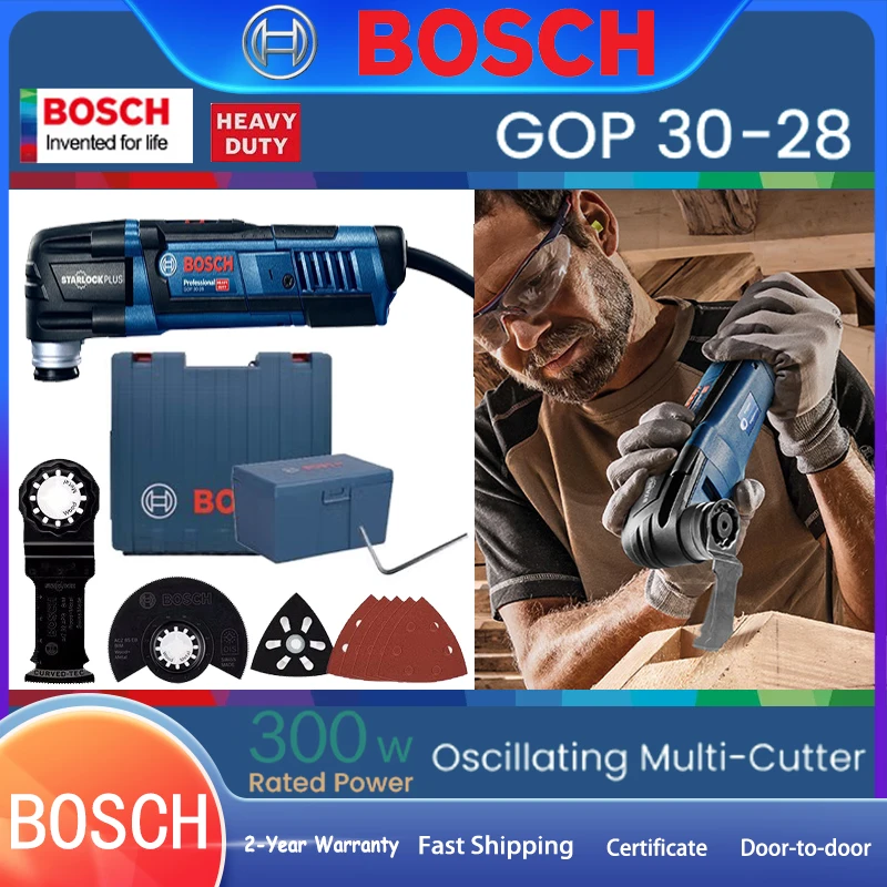 Профессиональный осциллирующий многорезак bosch gop 30-28