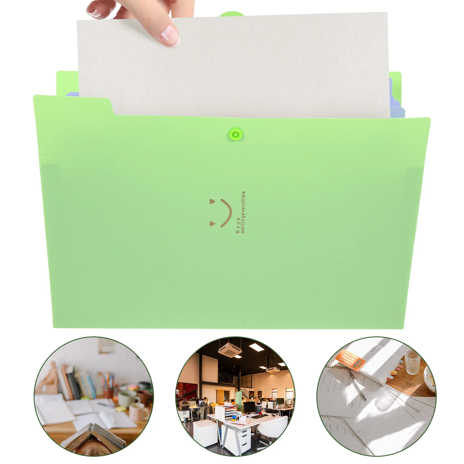 Пластиковая папка с 5 карманами - Фотография_6