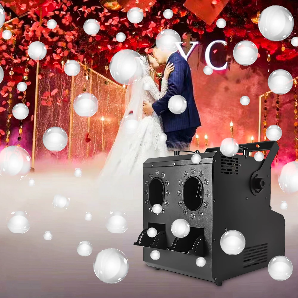 Машина для дымовых пузырей с двойными отверстиями dmx 512 - Фотография_2