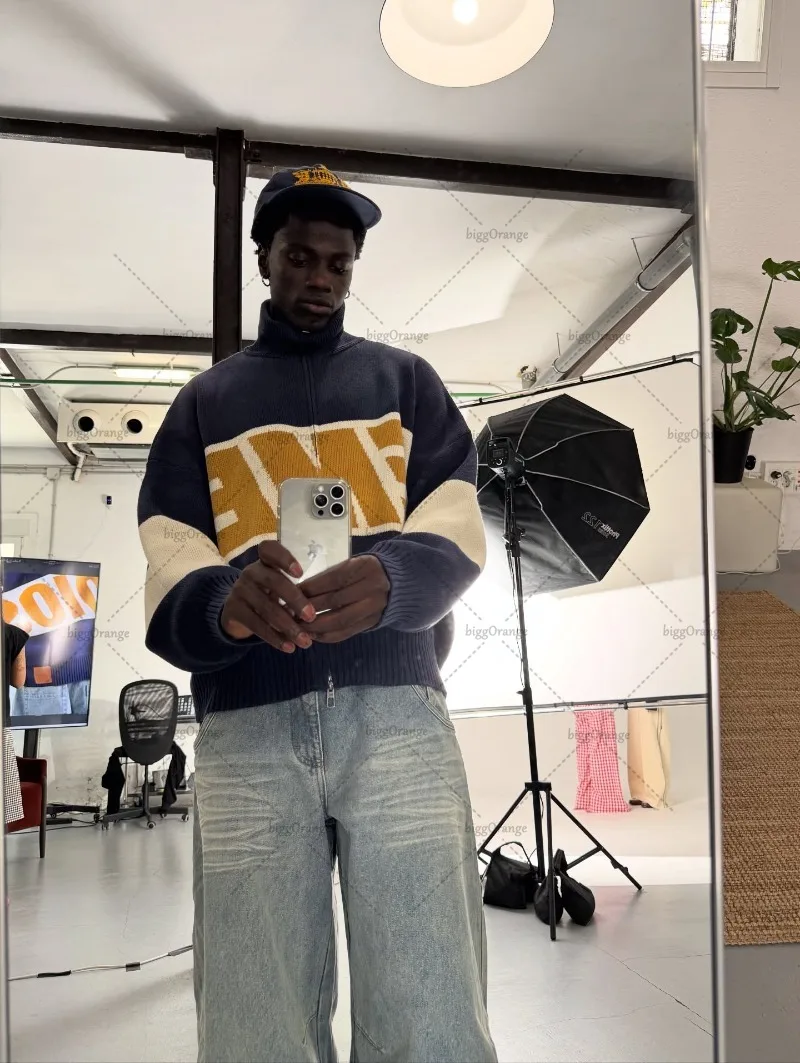 Зимний теплый свитер большого размера - Фотография_6