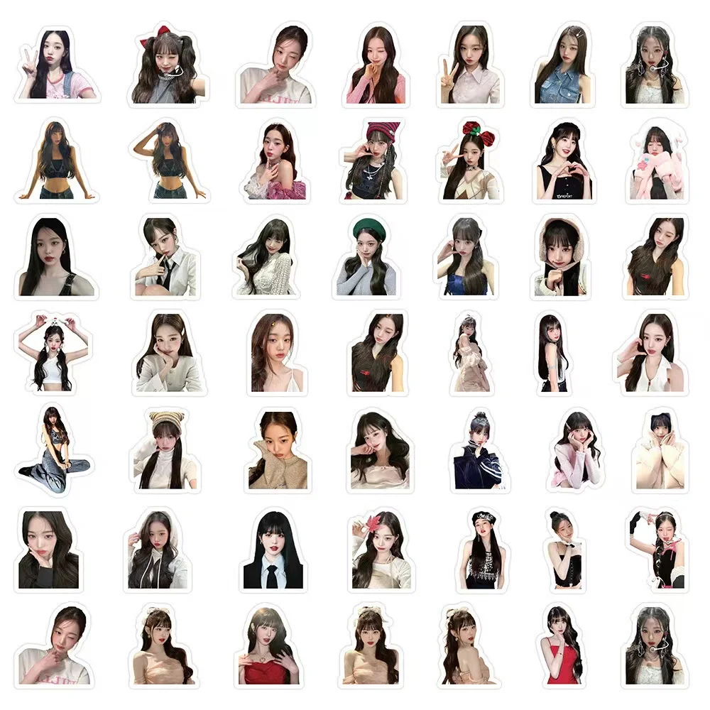 Стикеры kpop ive jang-wonyoung для чемоданов - Фотография_3