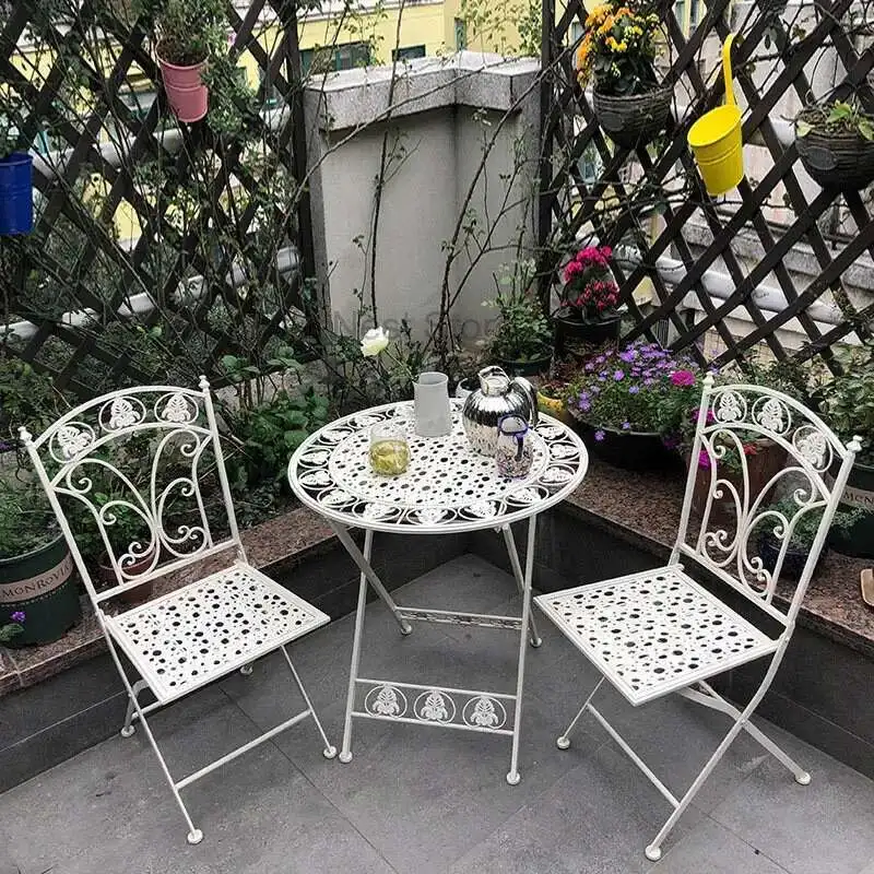 Складные наборы садовой мебели для улицы - Фотография_3