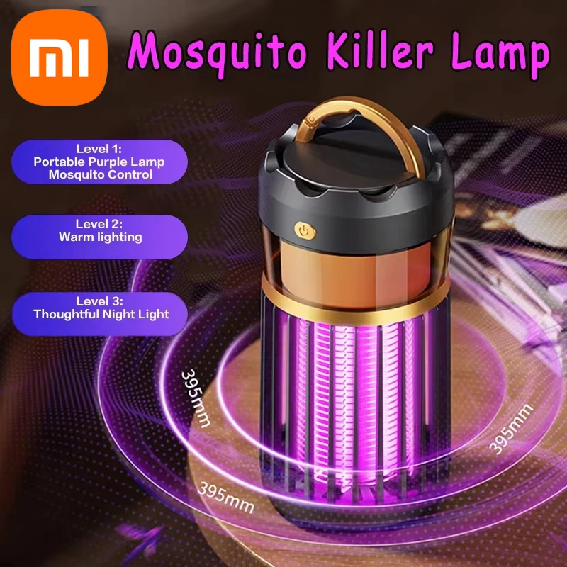 Xiaomi новая лампа от комаров 3-в-1