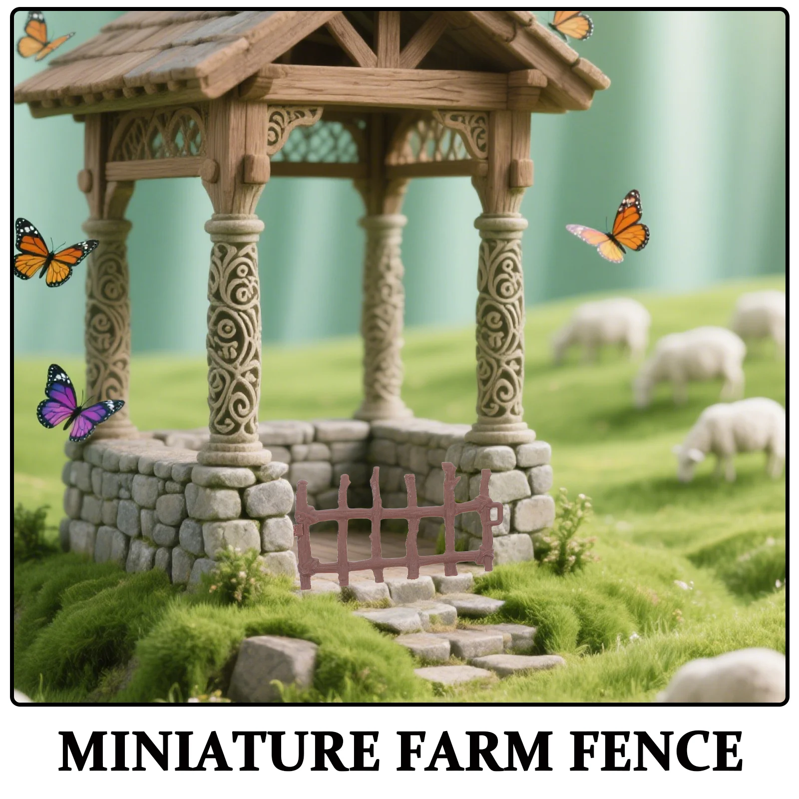 Миниатюрный набор фермерских заборов - Фотография_6