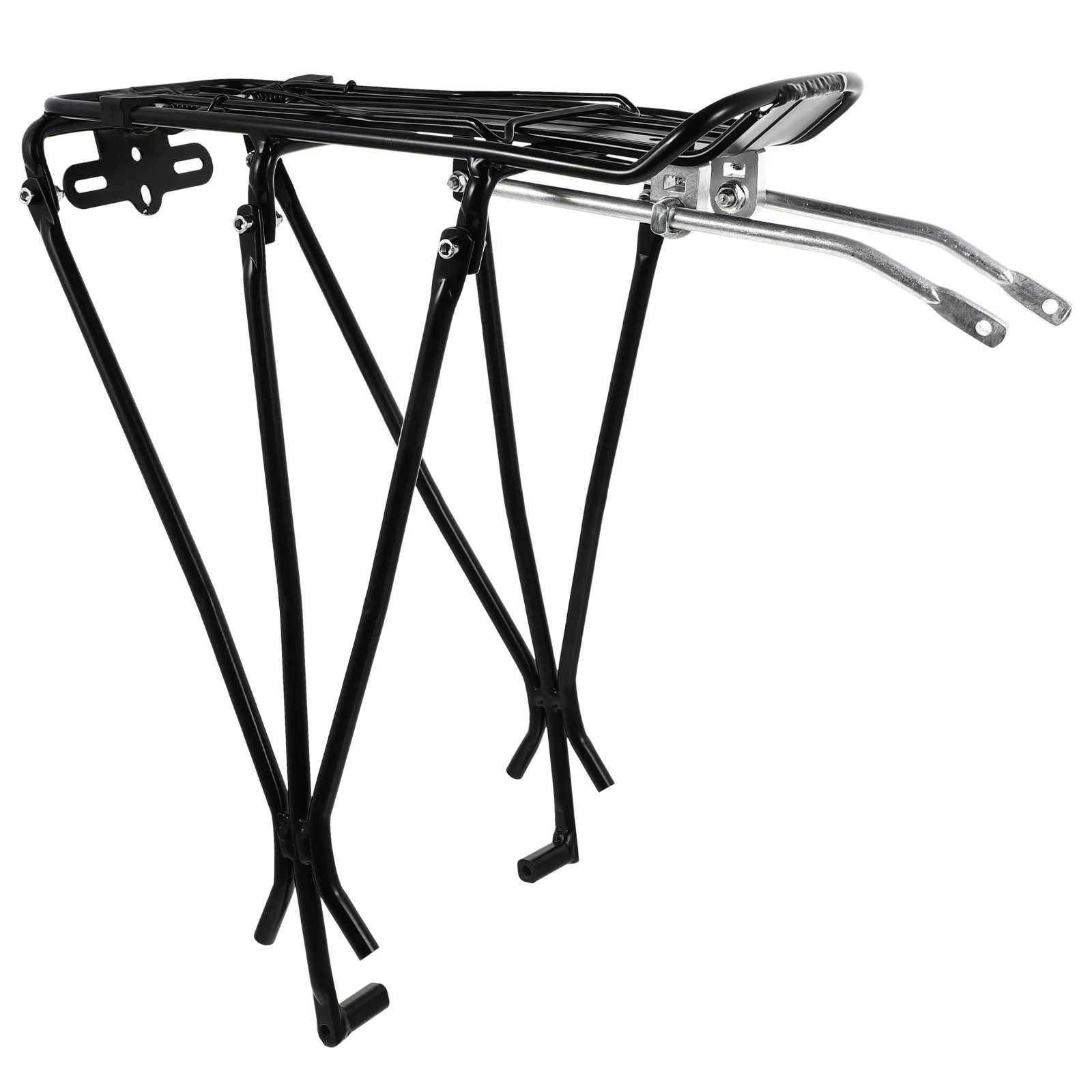 Черный задний багажник для велосипеда - Фотография_3