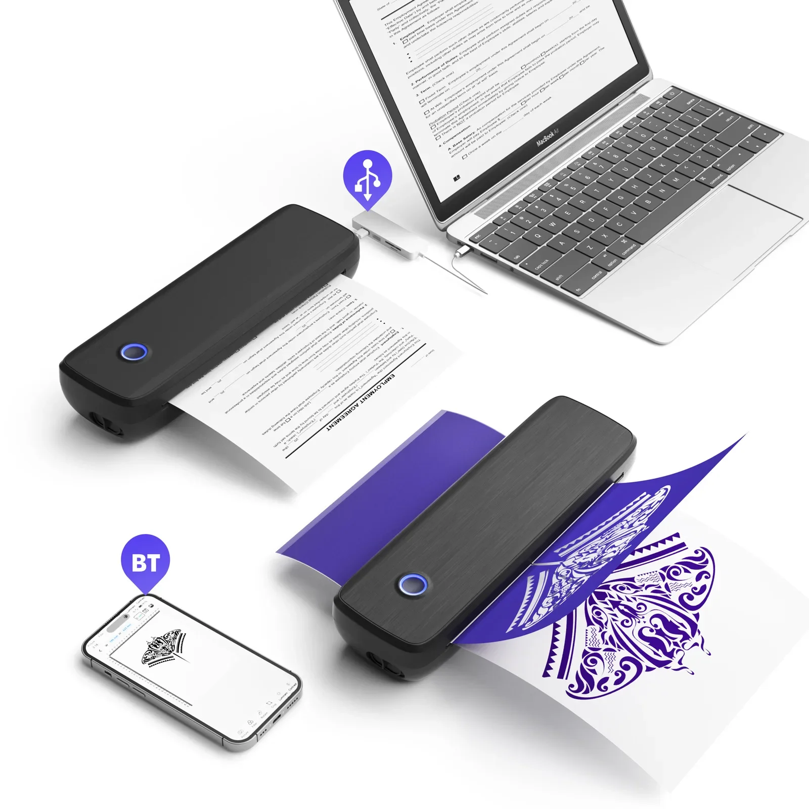 Bluetooth термомашина для татуировок - Фотография_5