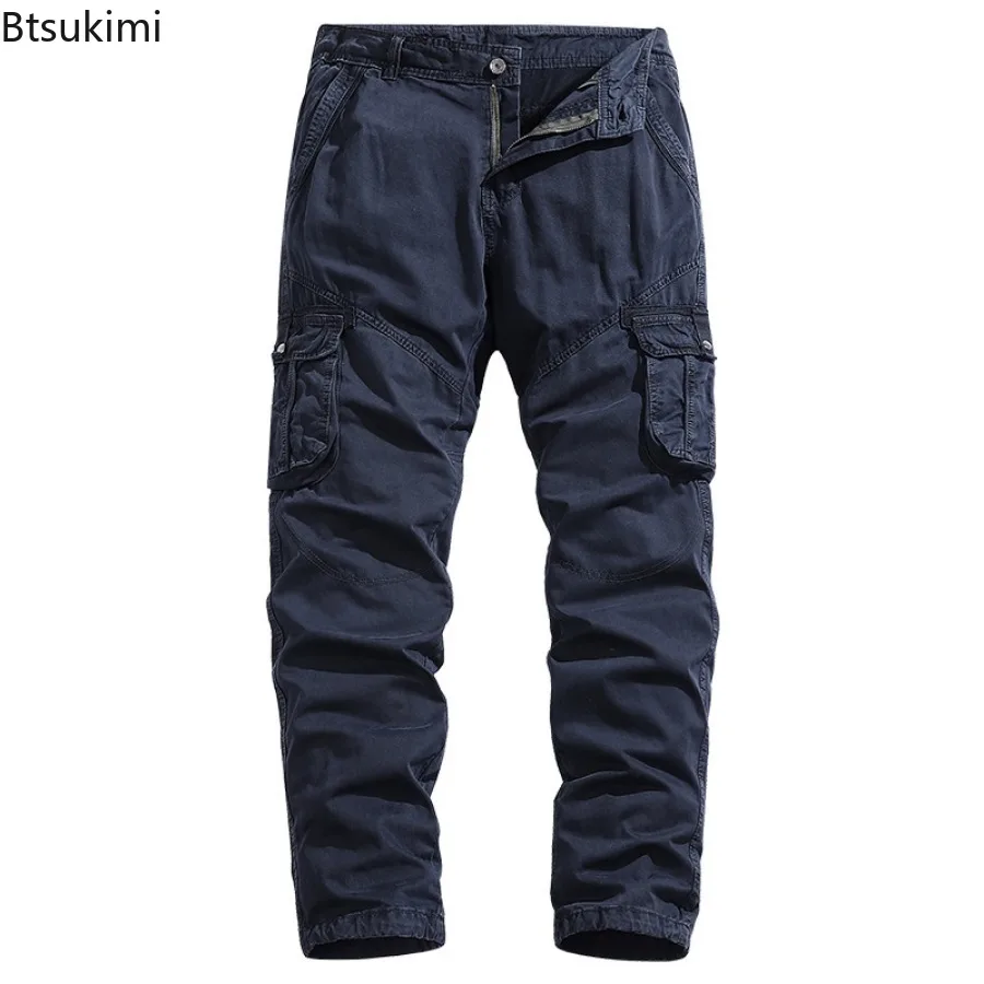 Мужские брюки-карго из 2024 хлопка - Фотография_4