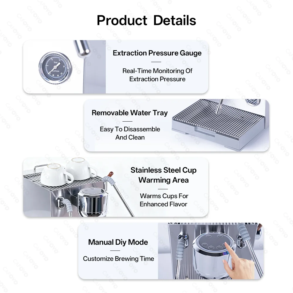 Cafovo e120 9 бар коммерческая - Фотография_4