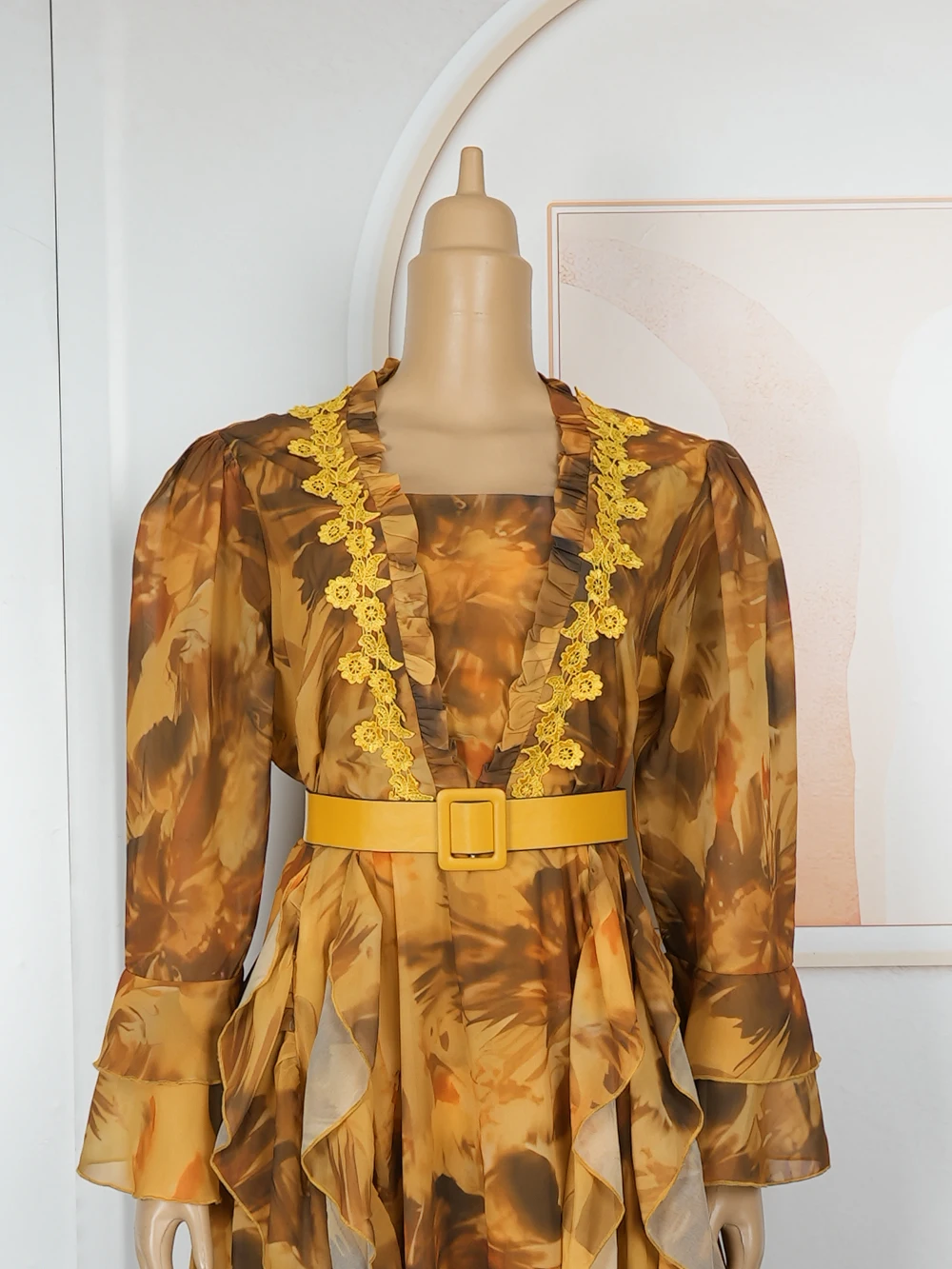 Африканские вечерние платья больших размеров для женщин - Фотография_6