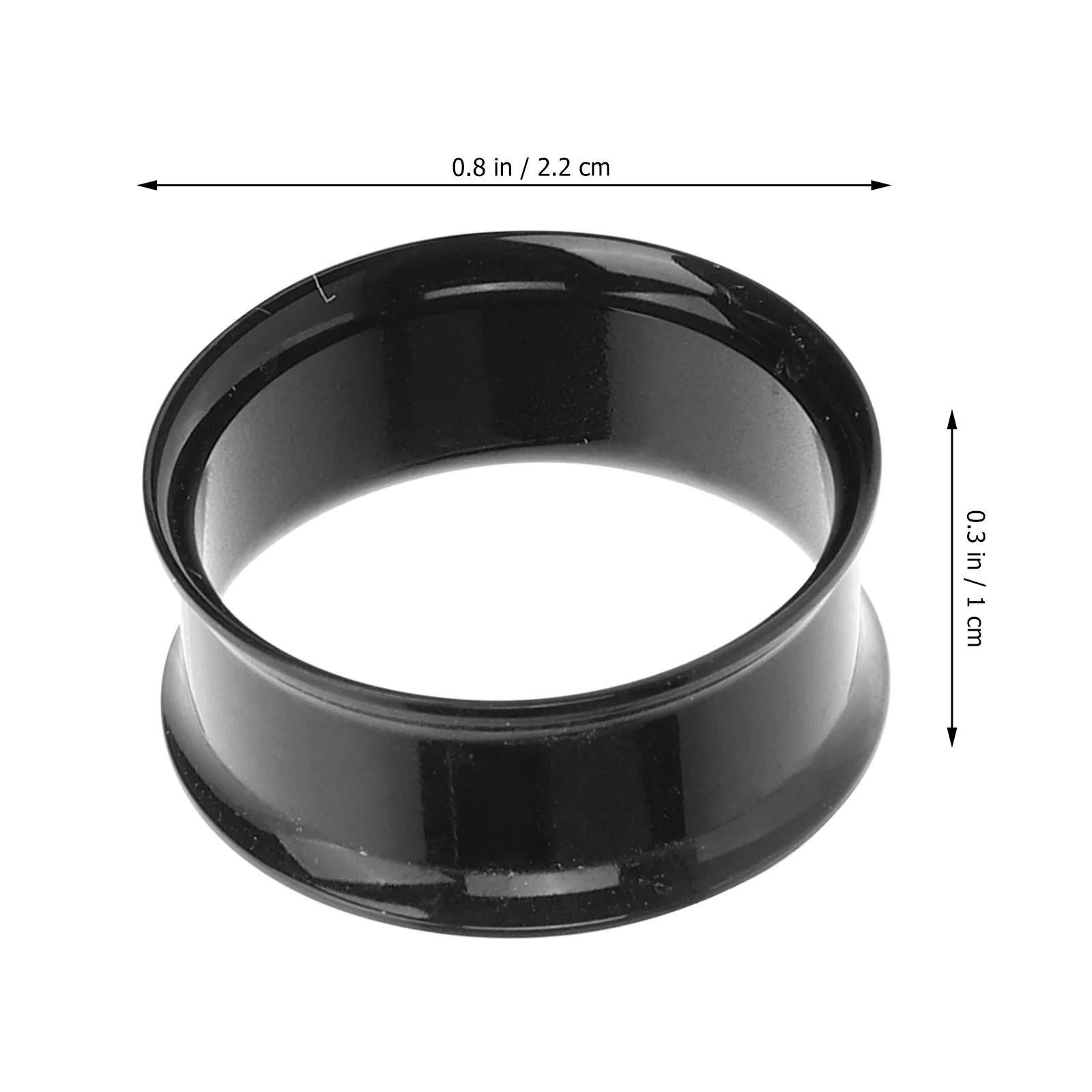 Акриловые растягивающиеся ушные туннели - Фотография_4