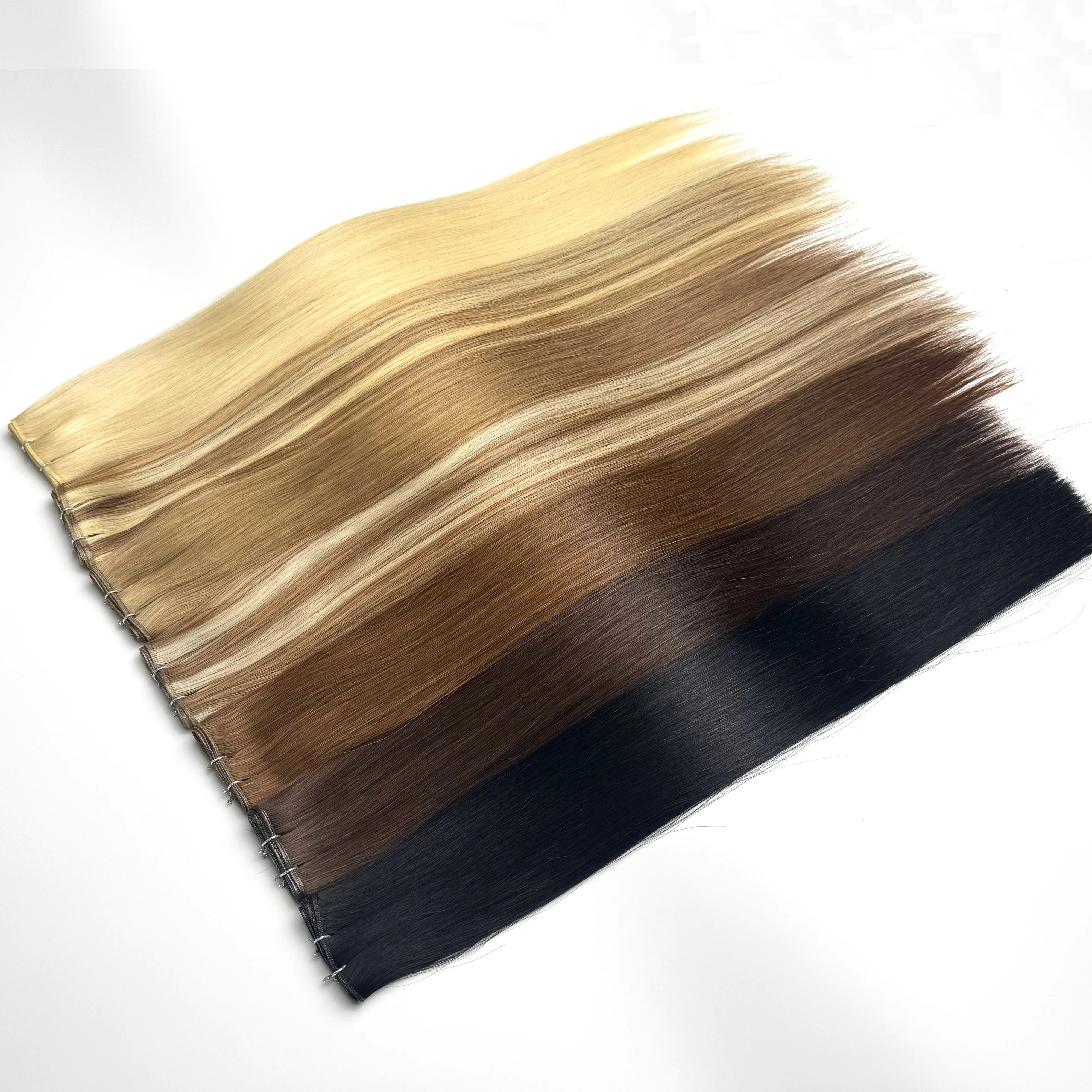 Натуральные человеческие волосы genius weft - Фотография_2