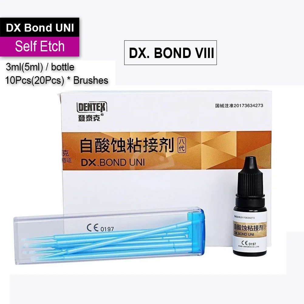 Dx. bond v/vii/viii легкий клей для стоматологического склеивания - Фотография_6