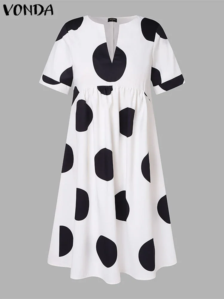 Женское платье-макси с v-образным вырезом - Фотография_4