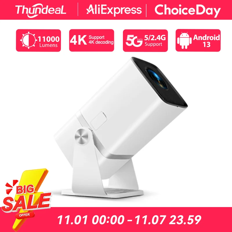 Thundeal 4k full hd проектор fhd