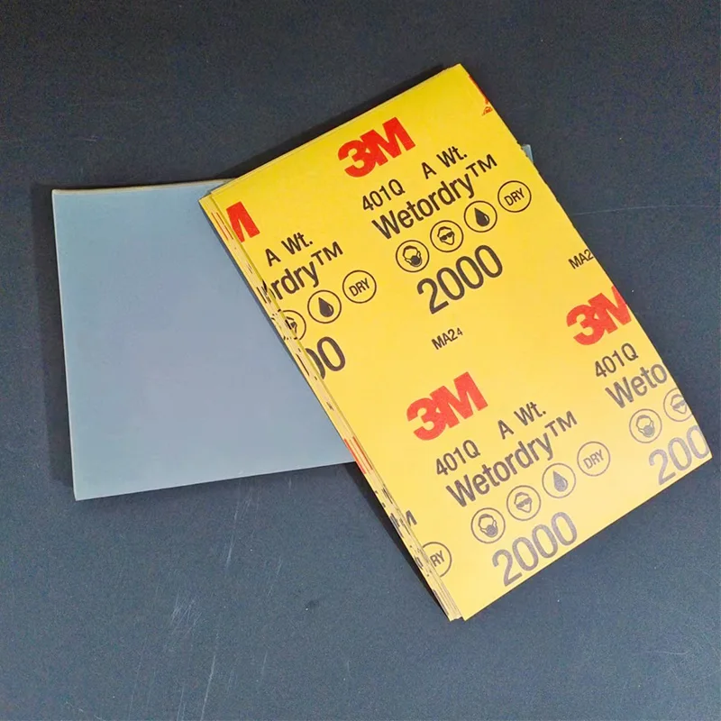 Красивая наждачная бумага 3m40 1q p2000 - Фотография_4