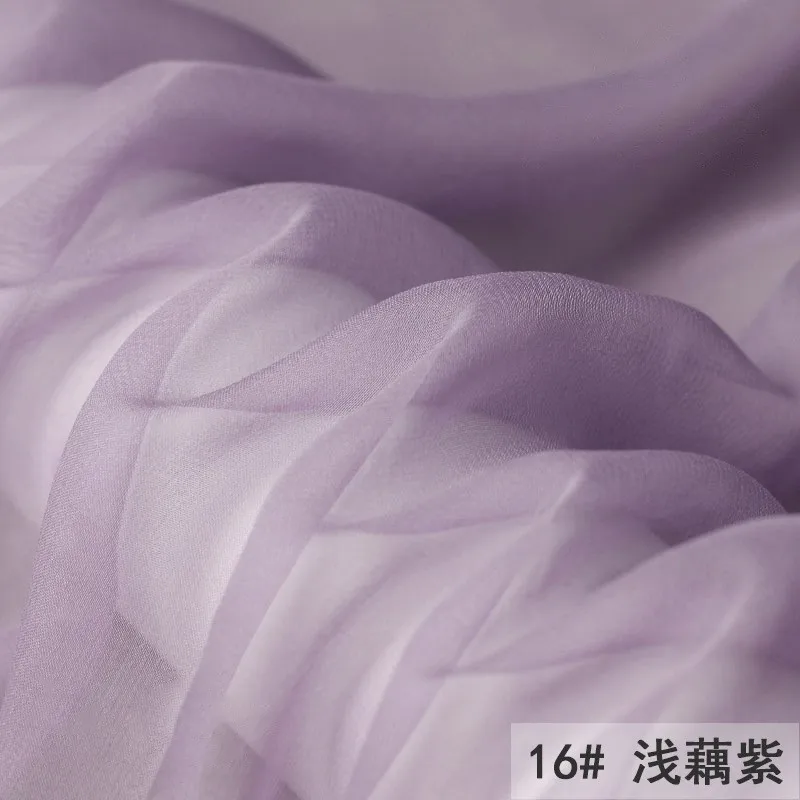 Ткань для платья silk georgette шириной 8momme 114 см - Фотография_2