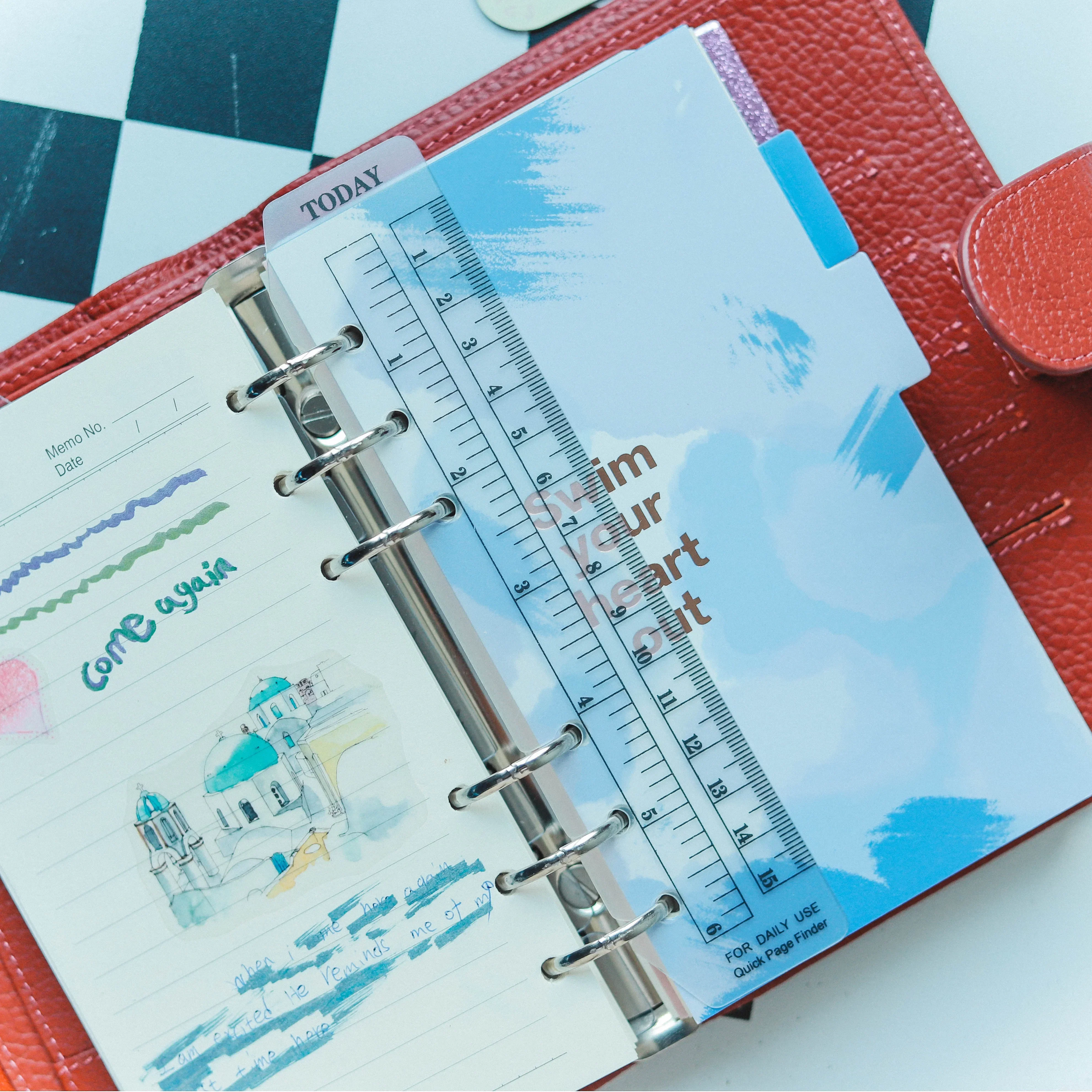 A5 a6 notebook вкладыш закладки - Фотография_5