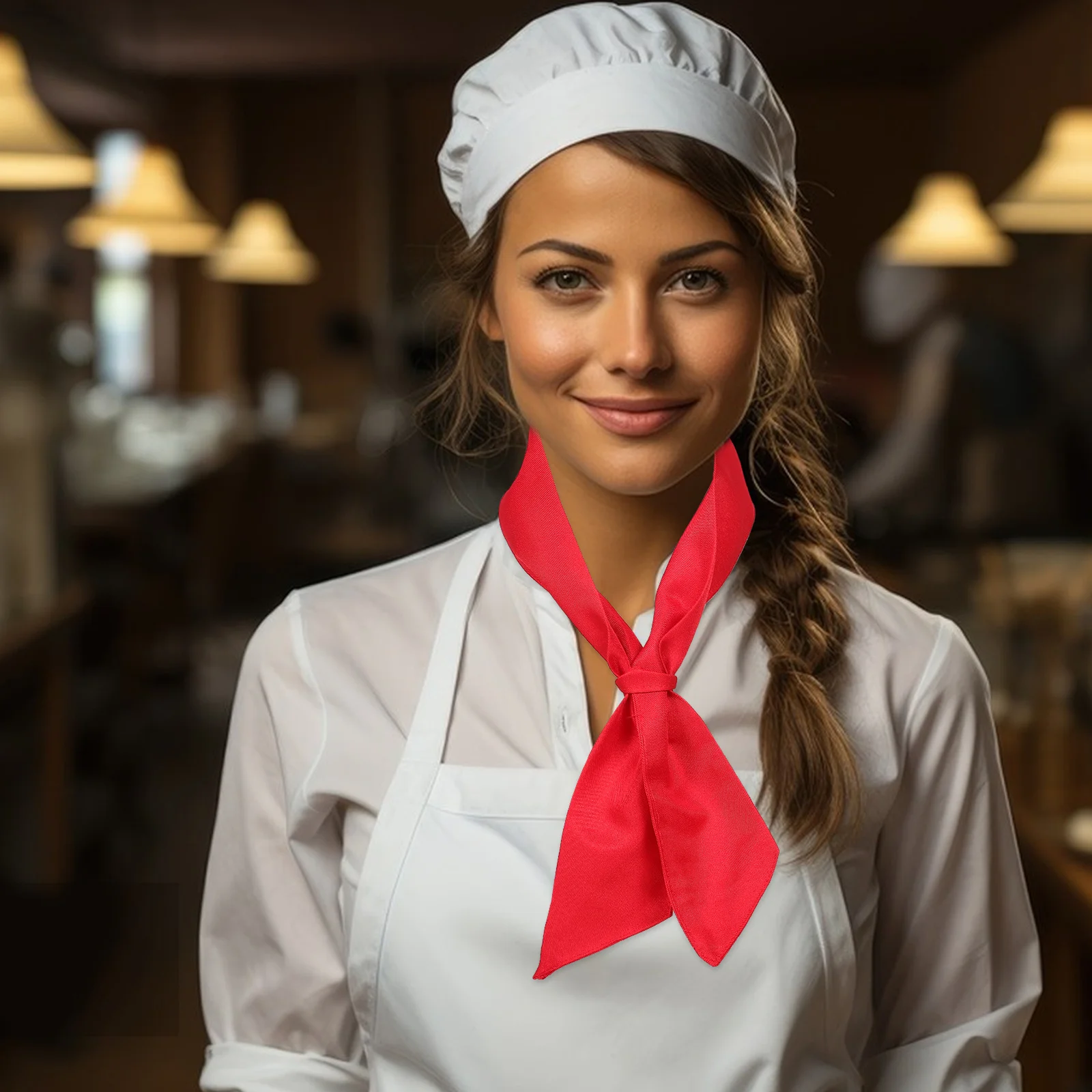 Красный шарф шеф-повара - Фотография_4