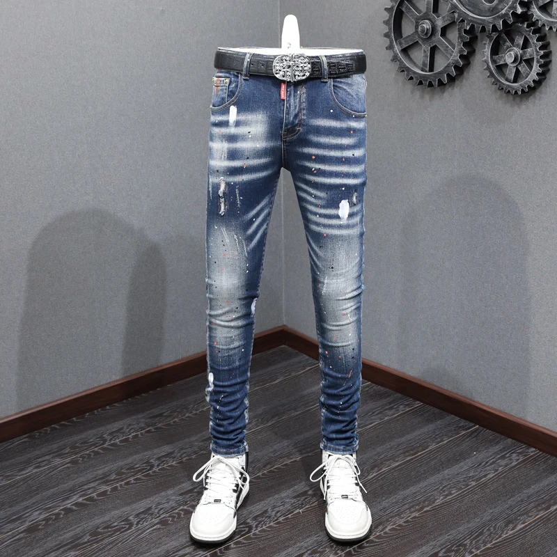 High street fashion мужские джинсы - Фотография_2