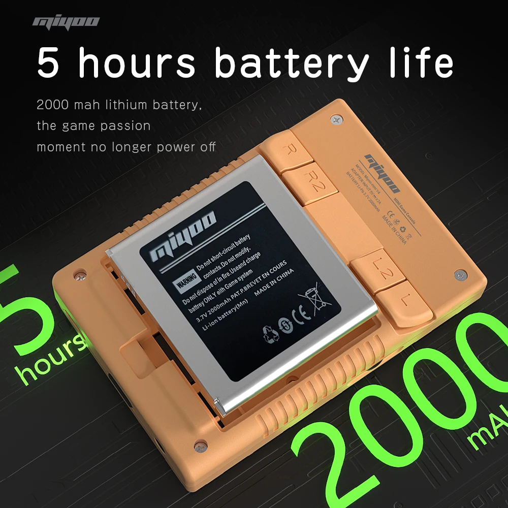 Портативная портативная игровая консоль miyoo mini v4 в стиле ретро - Фотография_5