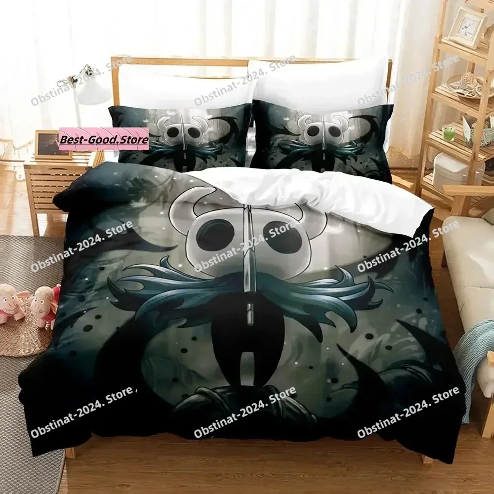 Комплект постельного белья hollow knight single twin full queen king size - Фотография_5